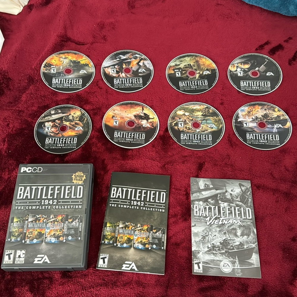 PC CD “Battlefield 1942 The Complete Collection”